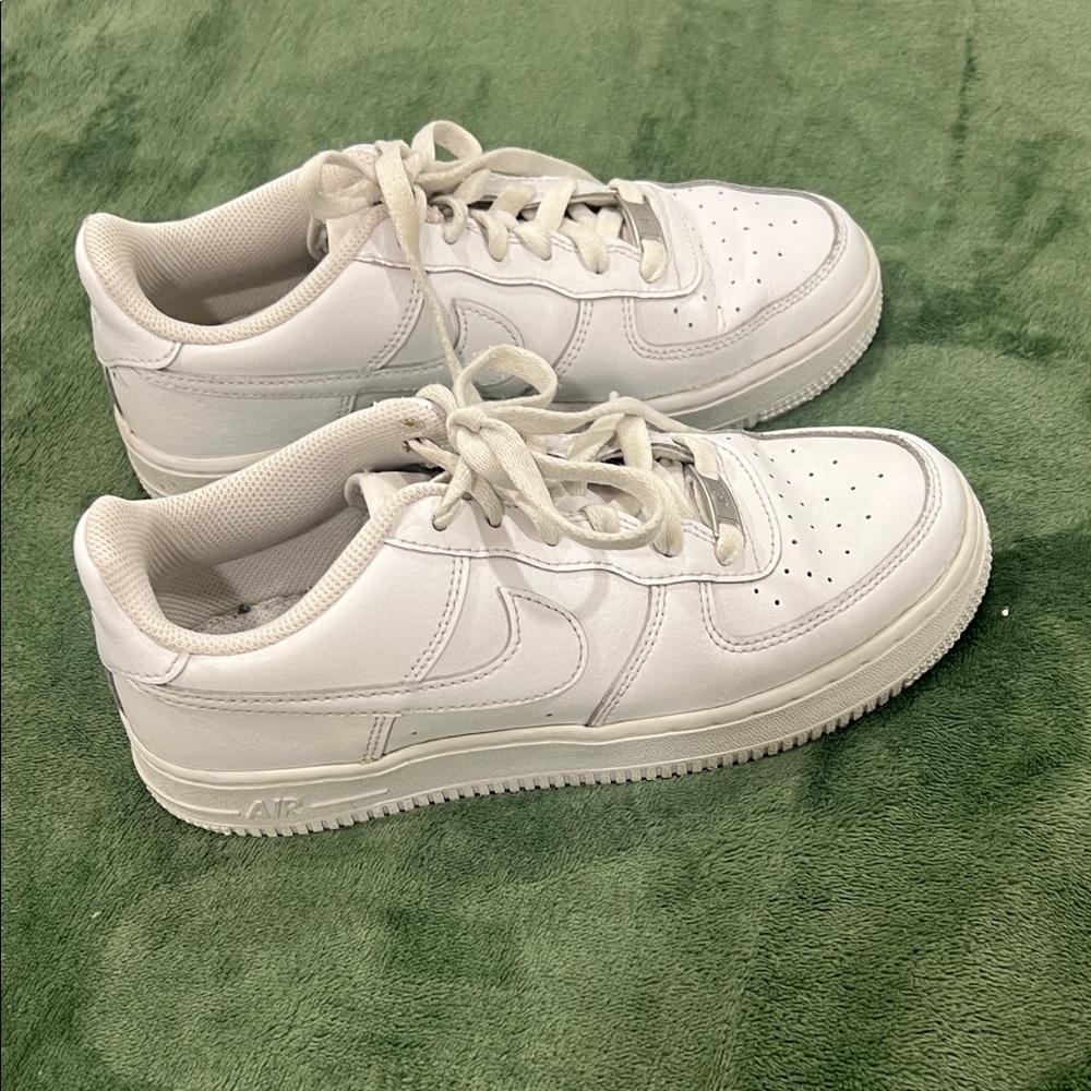 Nike Kids All-White Sneakers